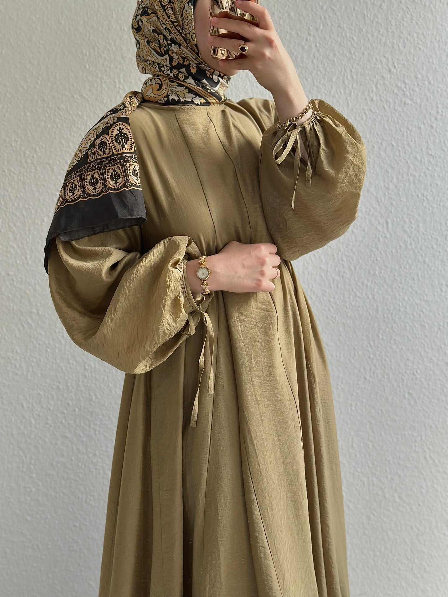 Velora Kleid - Senf
