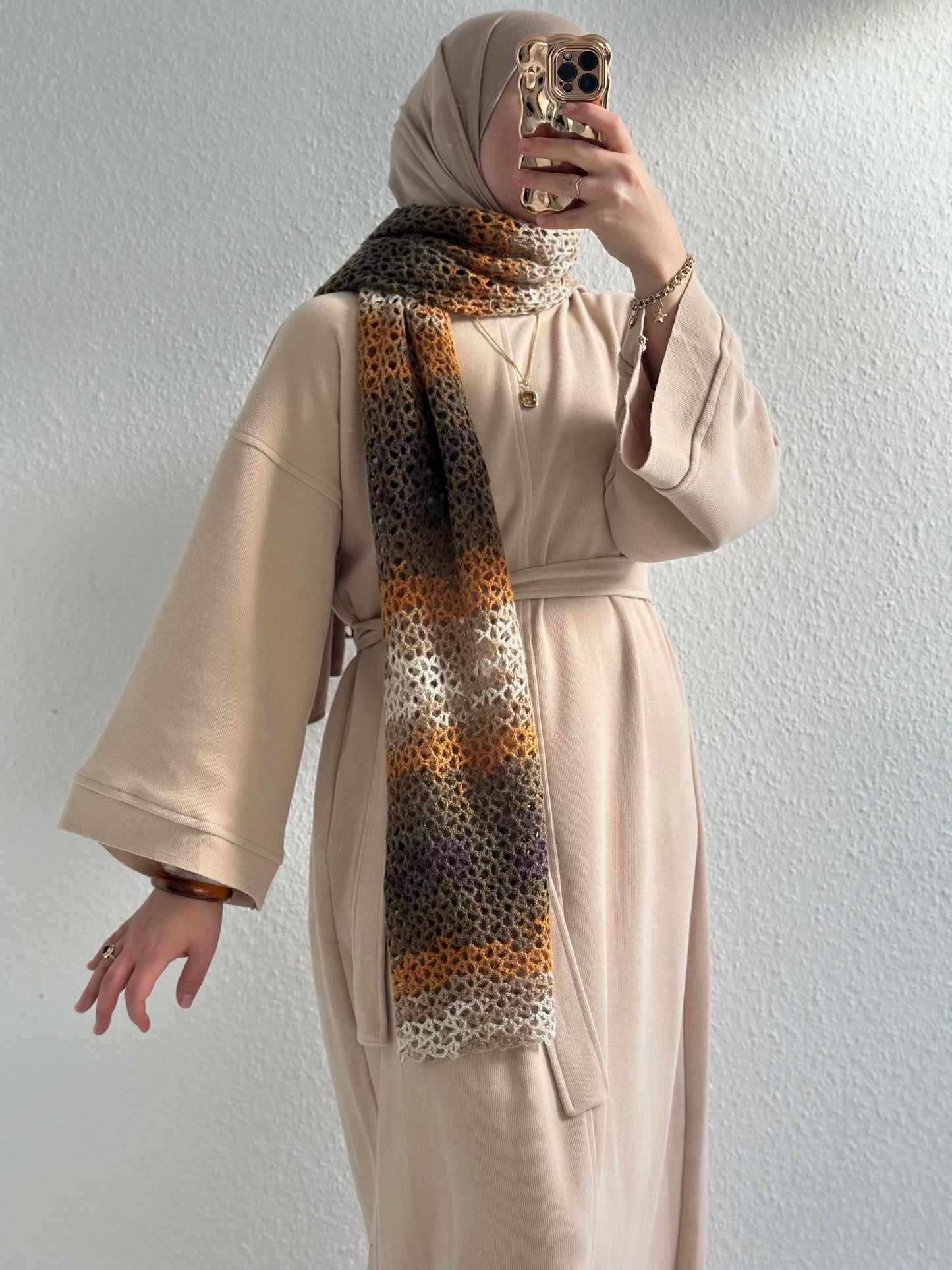Mova Basic Kleid - Beige