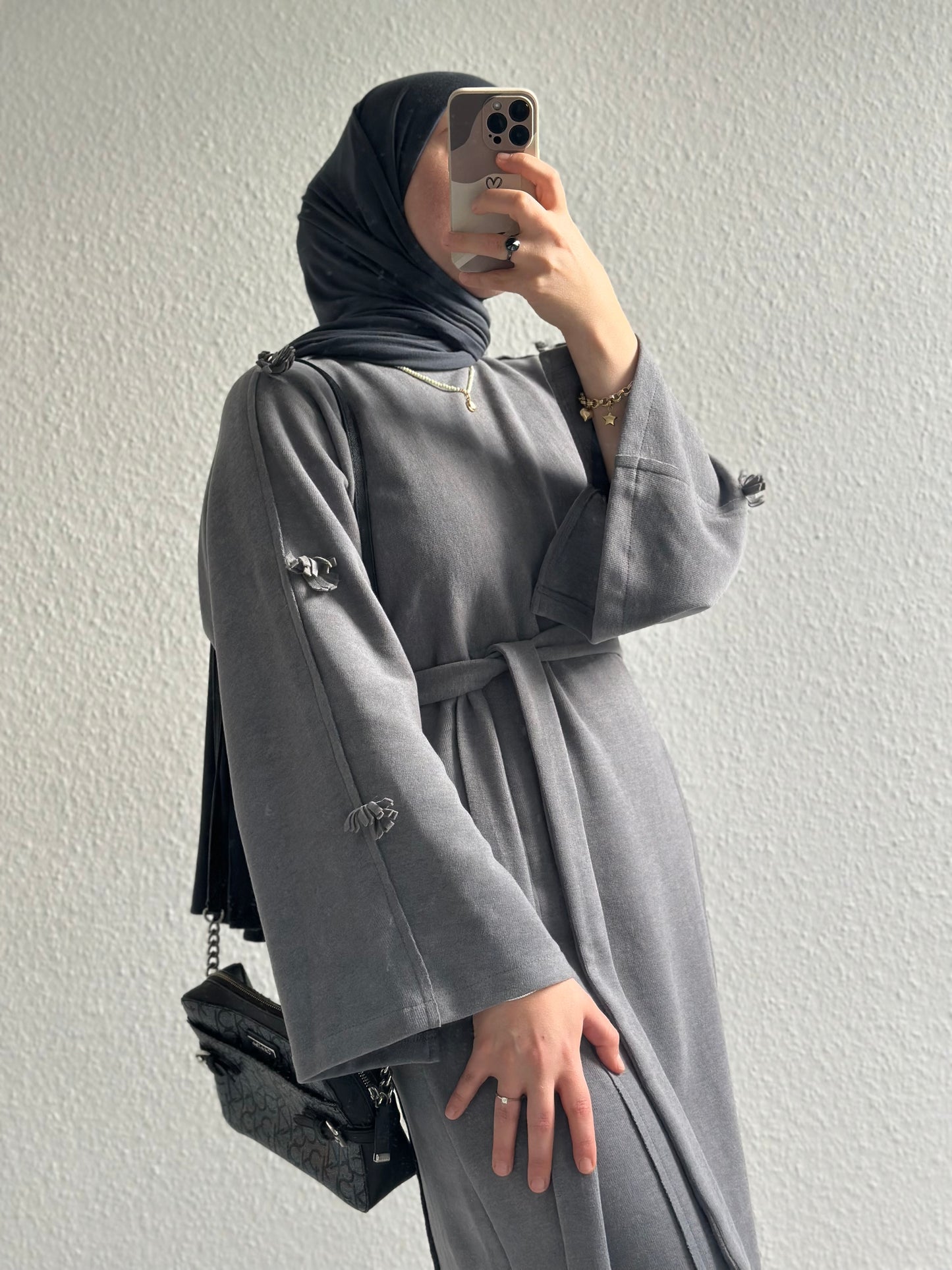 Bloom Kleid - Grau