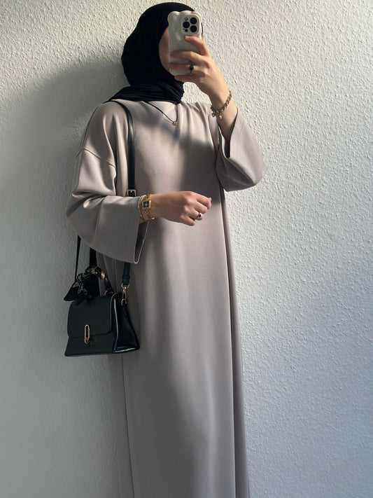 Modal Basic Kleid - Grau