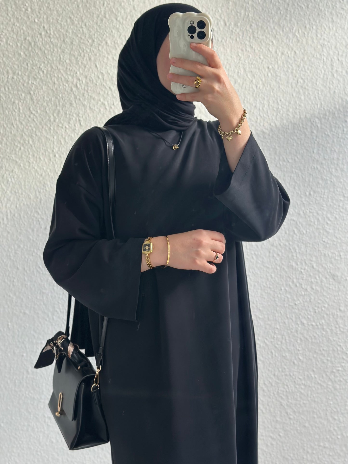 Modal Basic Kleid - Schwarz