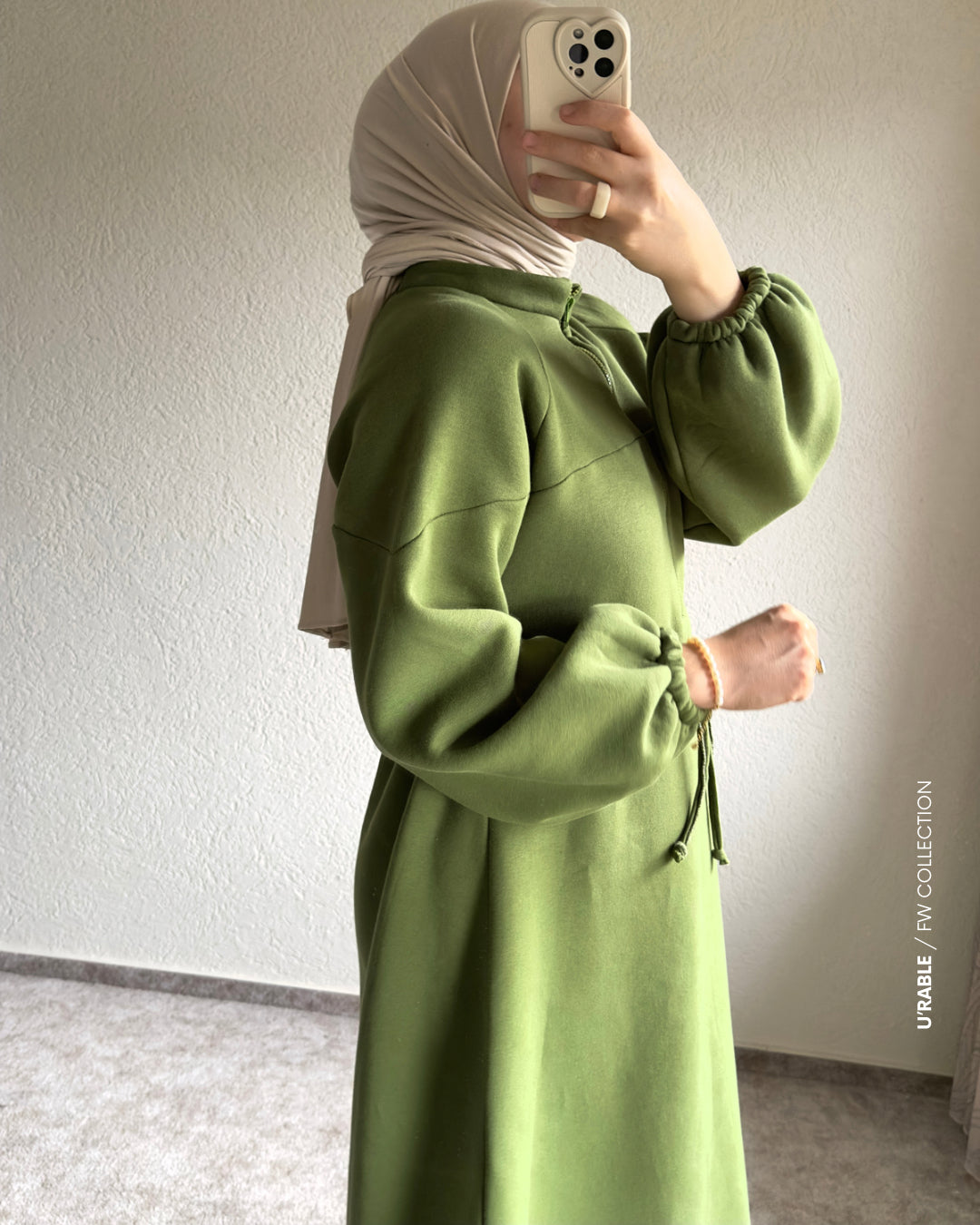 Comfy Elbise-Haki(Comfy Kleid-Khaki)