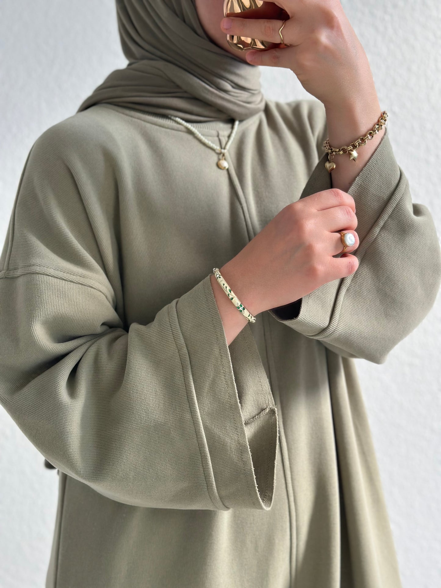 Mova Basic Kleid - Grün