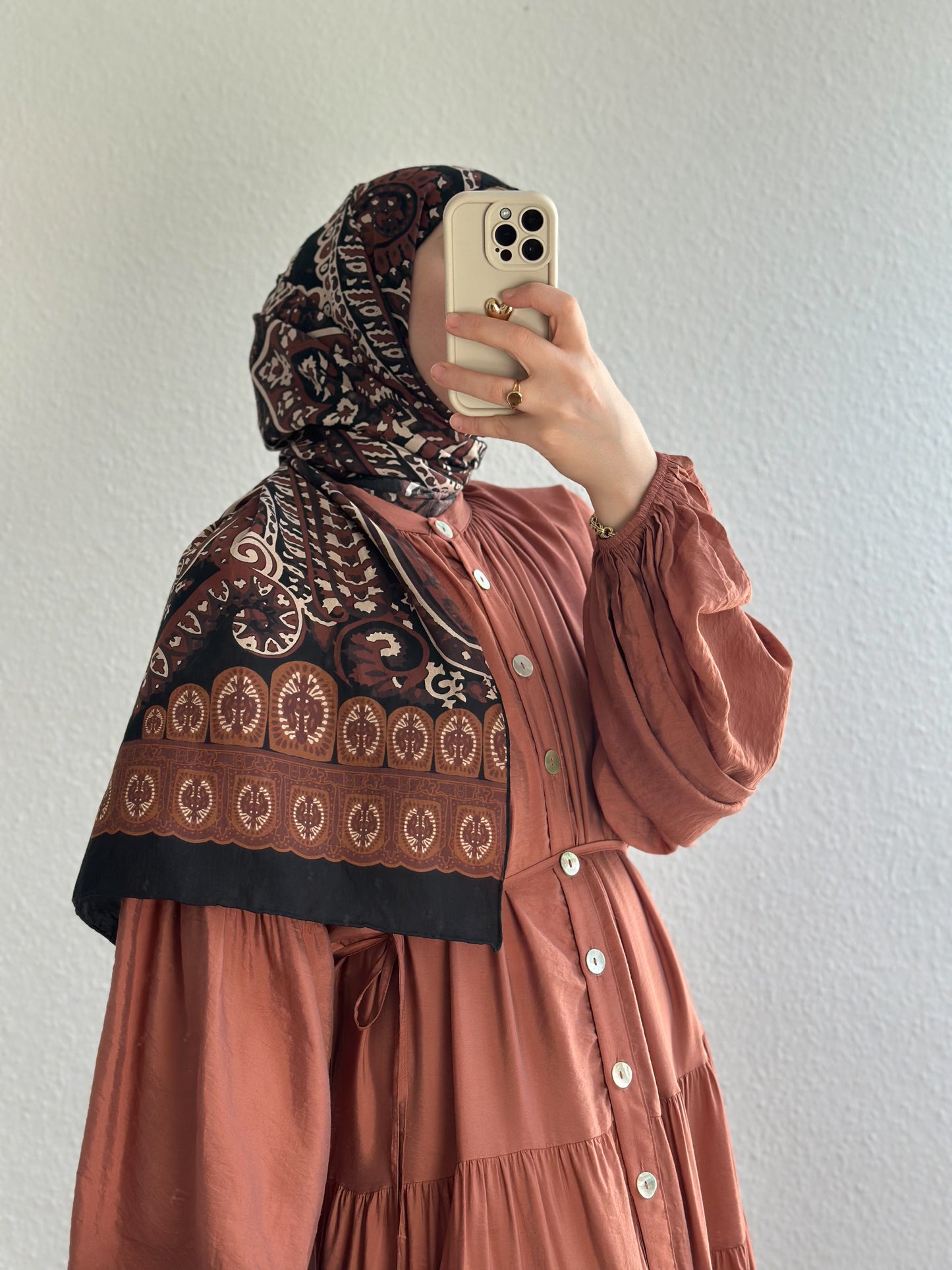 Amélie Kleid - Pfirsich