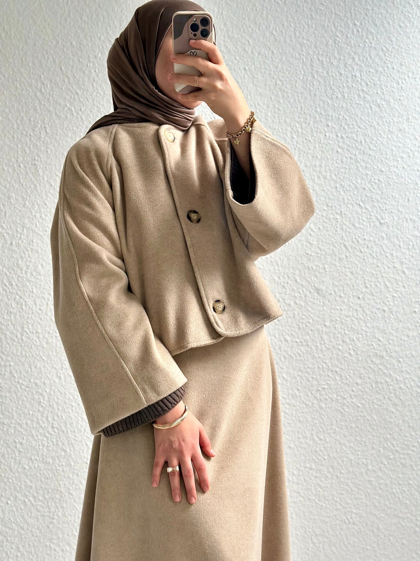 Premium Golden Zweiteiler - Beige