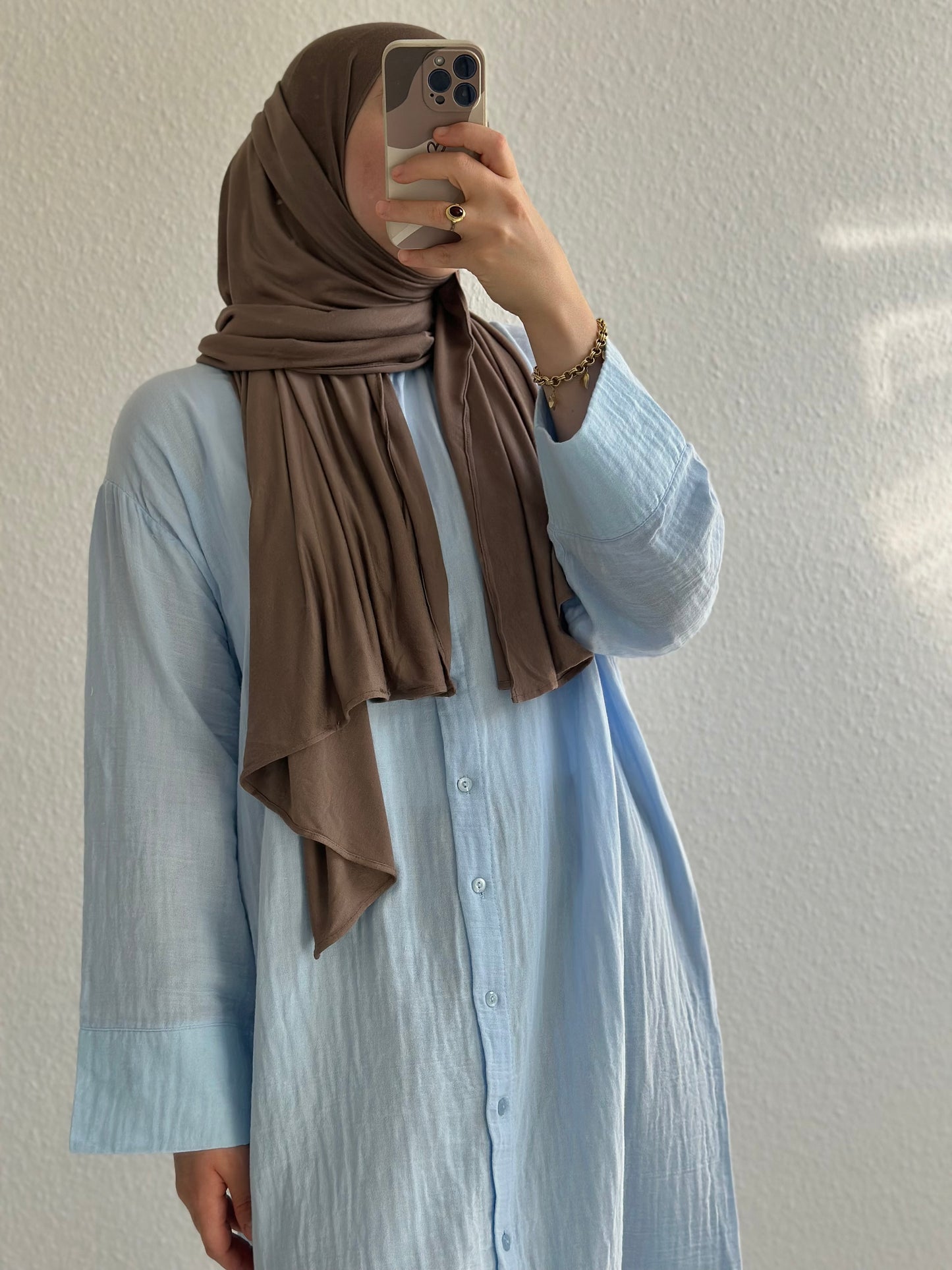 Soft Langes Hemd - Hellblau