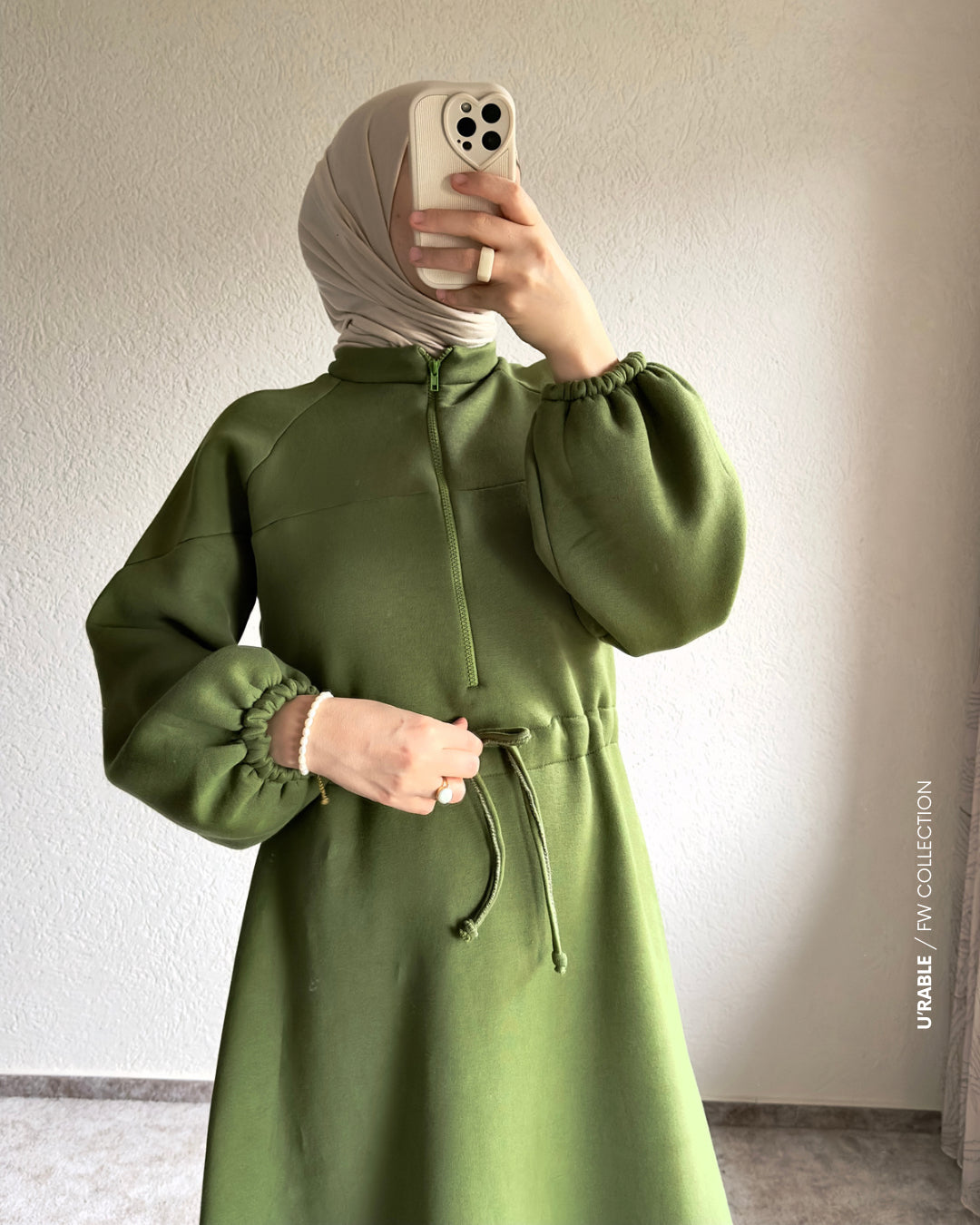 Comfy Elbise-Haki(Comfy Kleid-Khaki)