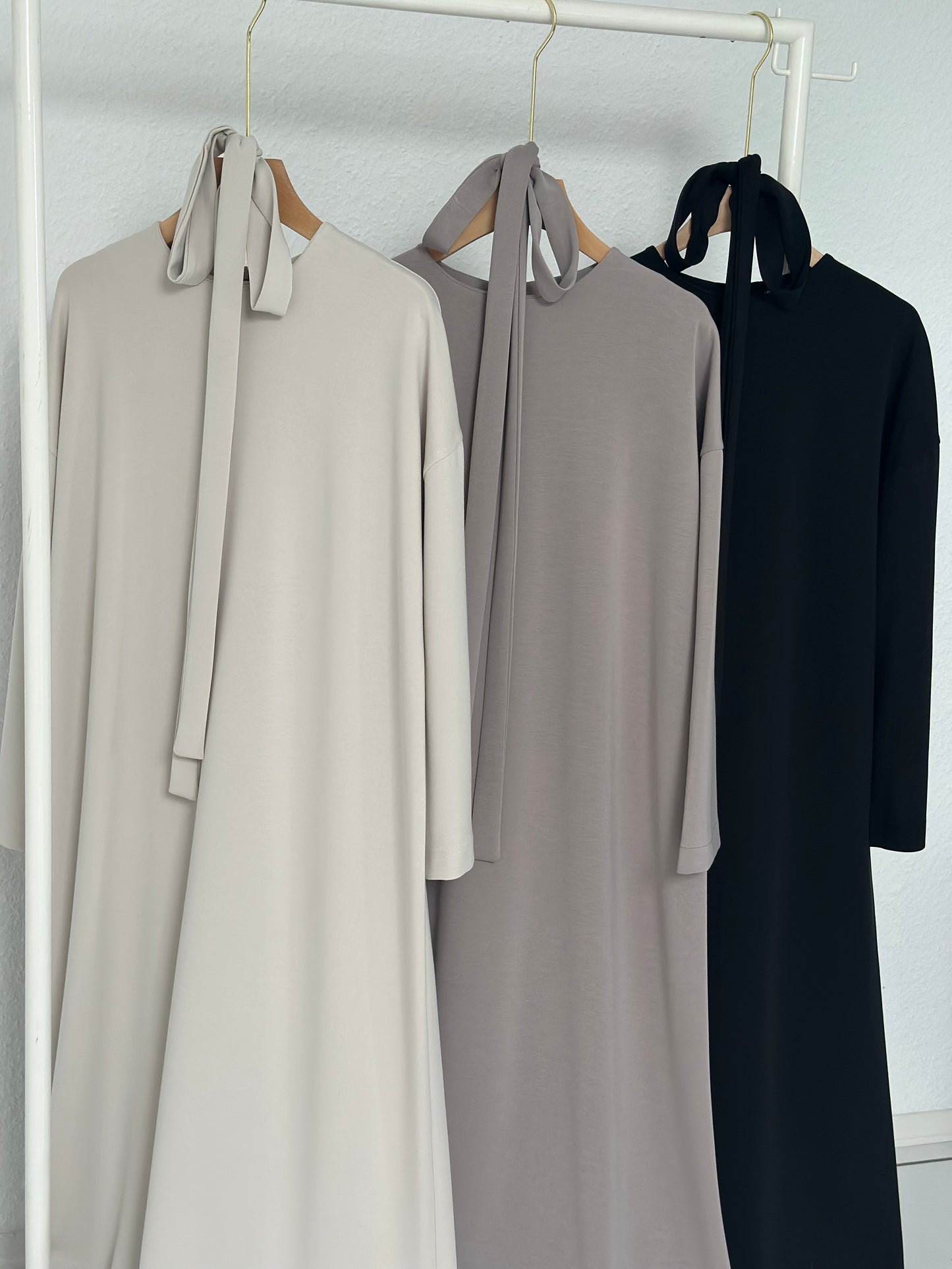 Modal Basic Kleid - Grau