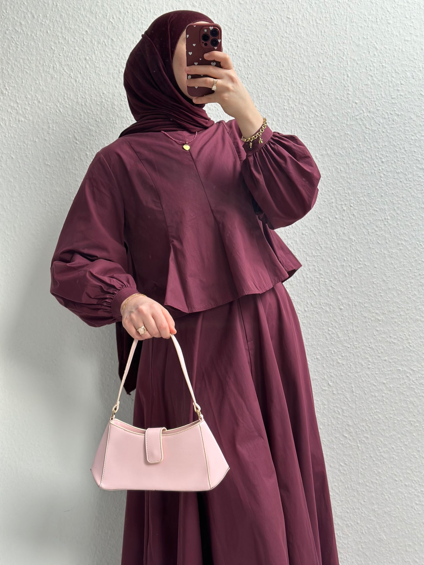 Rosaline Zweiteiler - Bordeaux