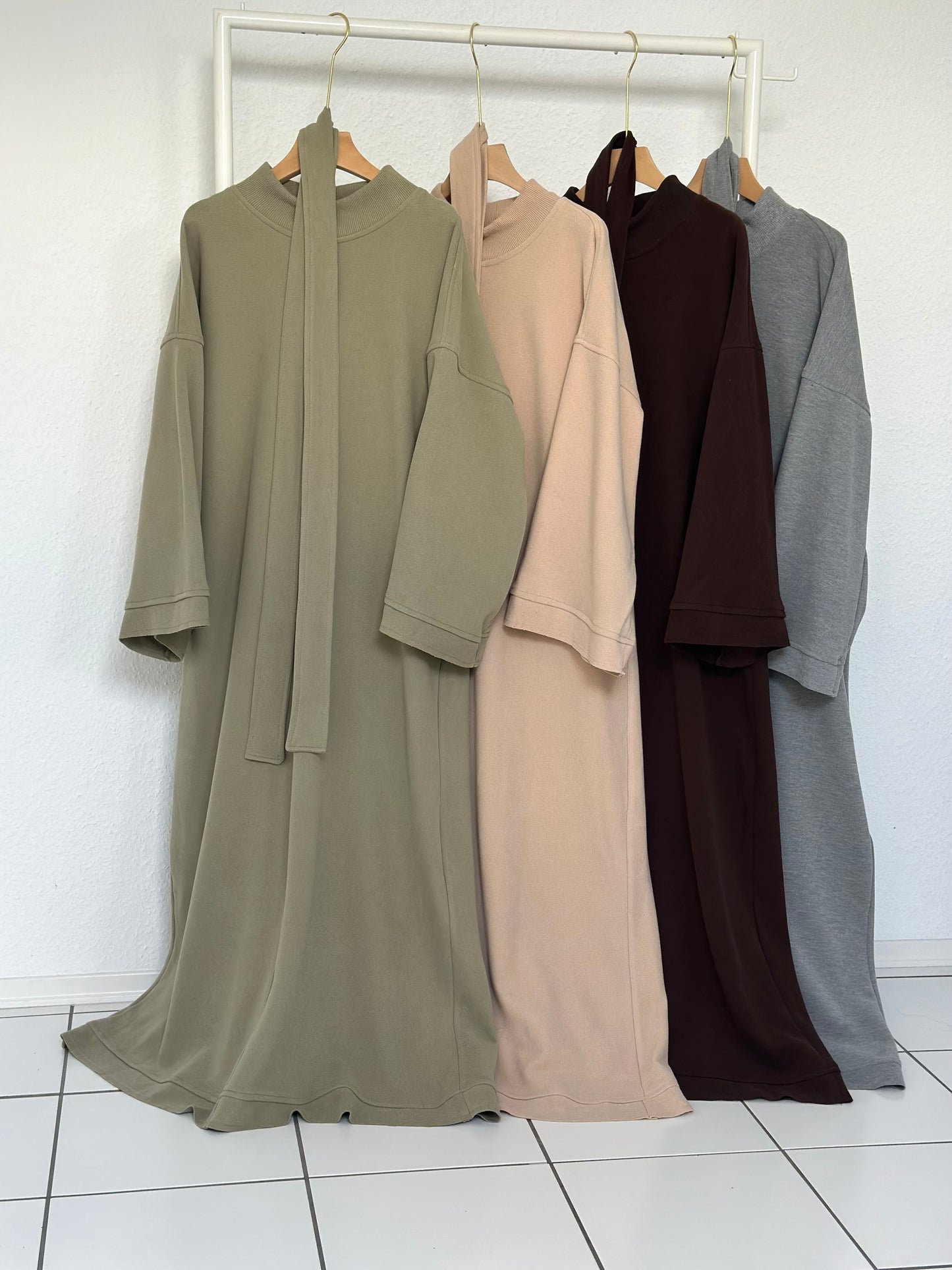 Mova Basic Kleid - Braun