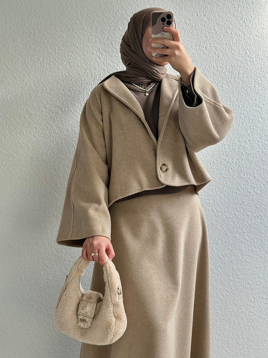 Premium Golden Zweiteiler - Beige