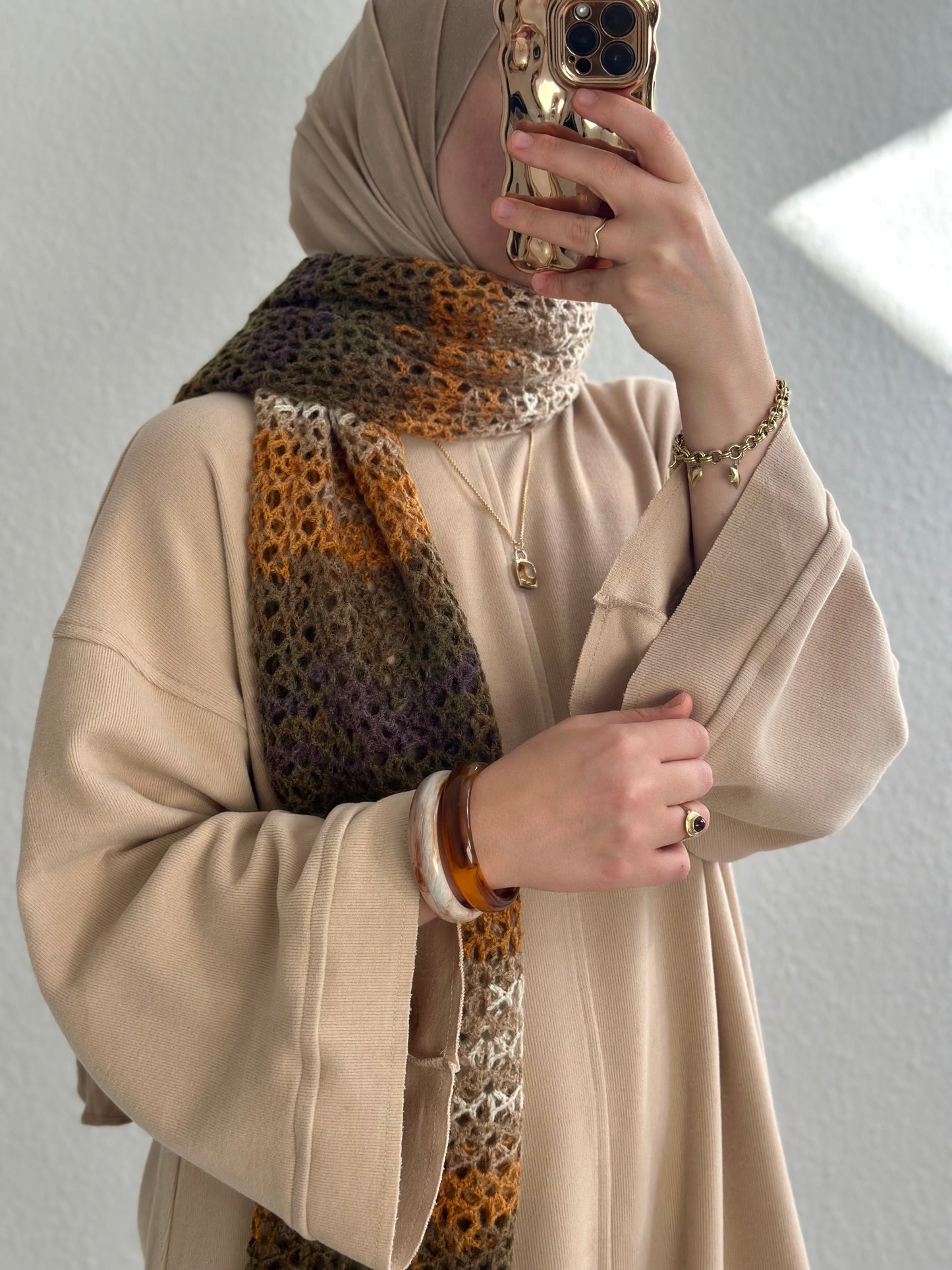 Mova Basic Kleid - Beige