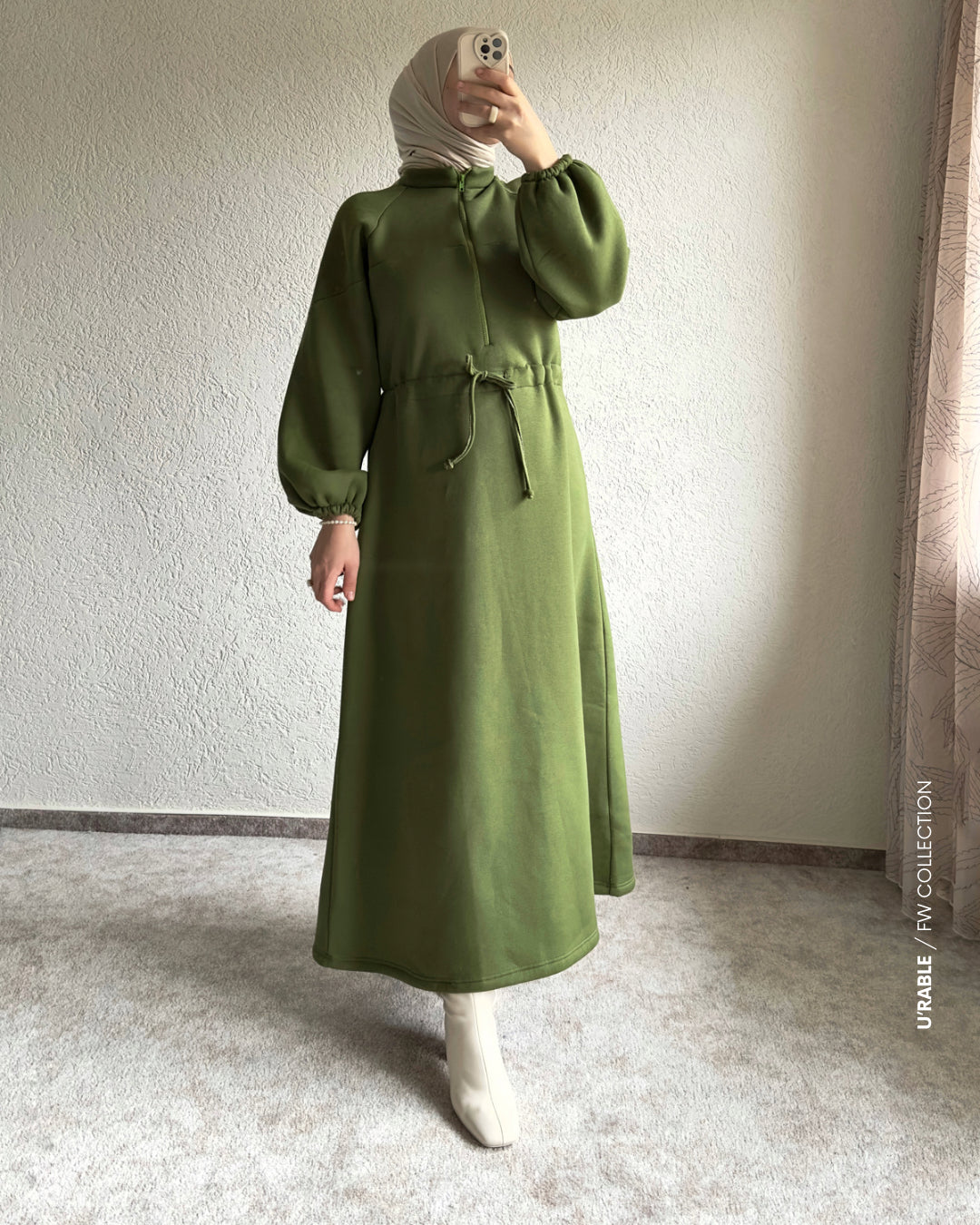 Comfy Elbise-Haki(Comfy Kleid-Khaki)