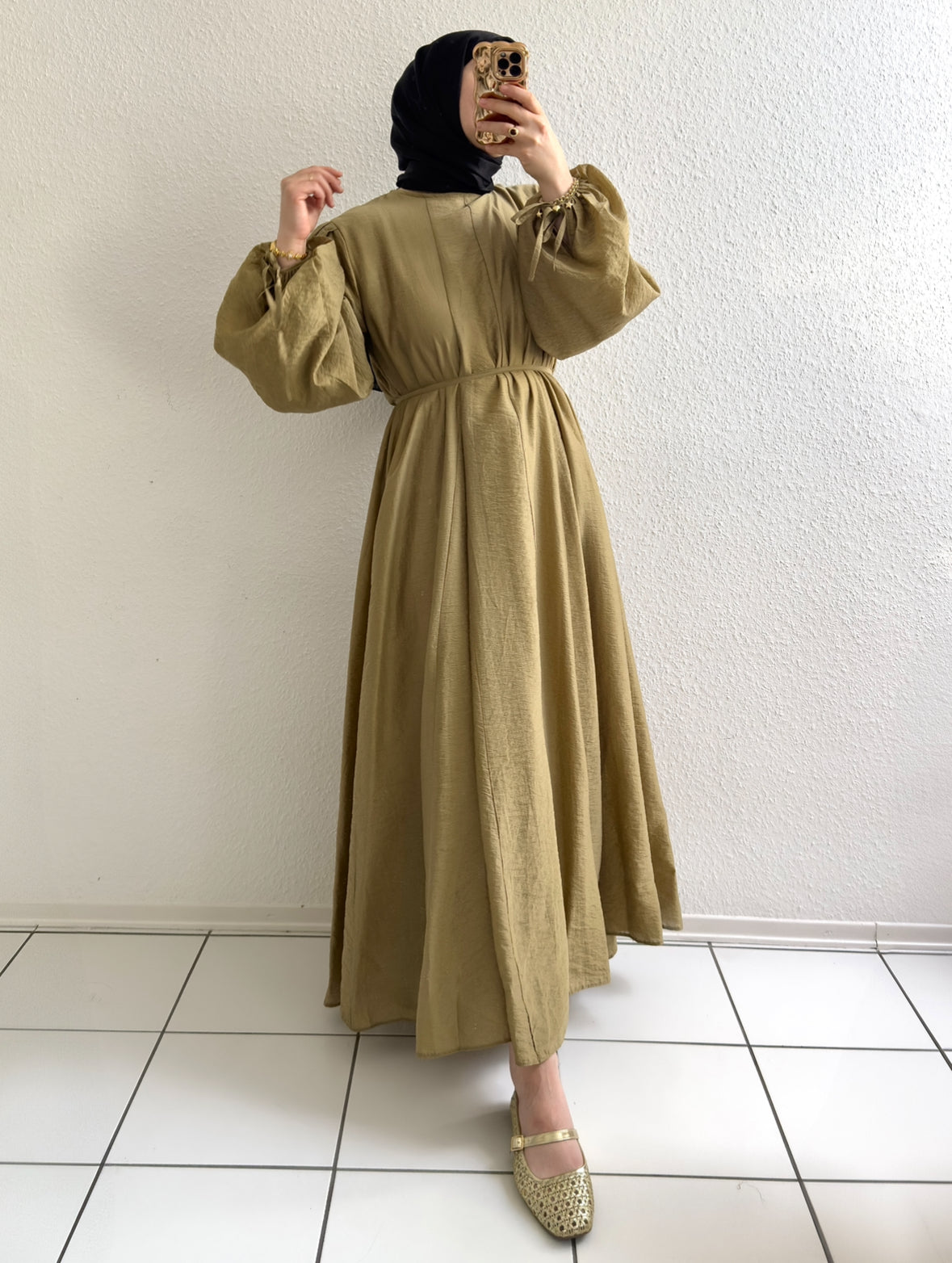 Velora Kleid - Senf
