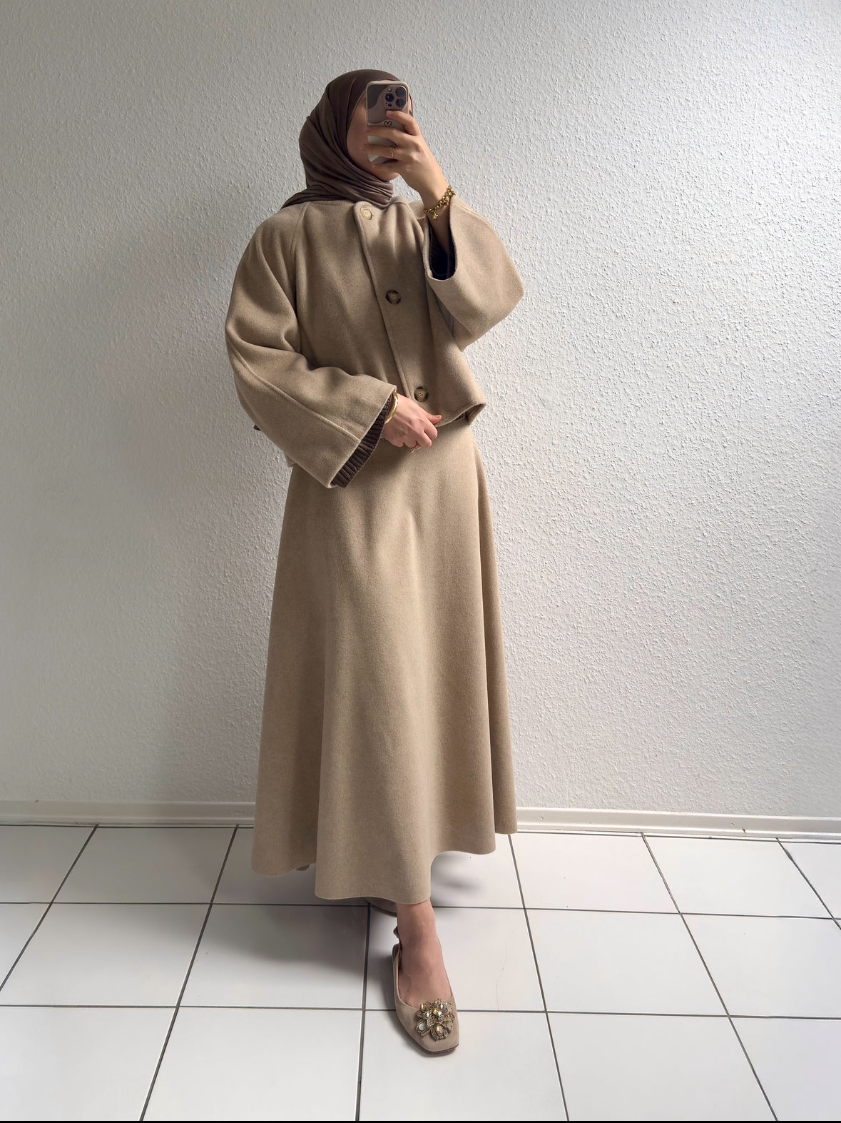 Premium Golden Zweiteiler - Beige