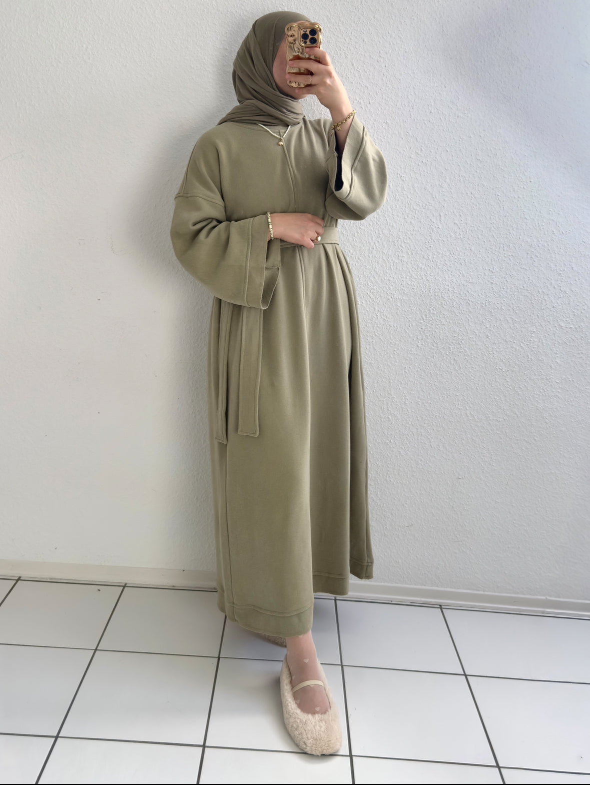 Mova Basic Kleid - Grün
