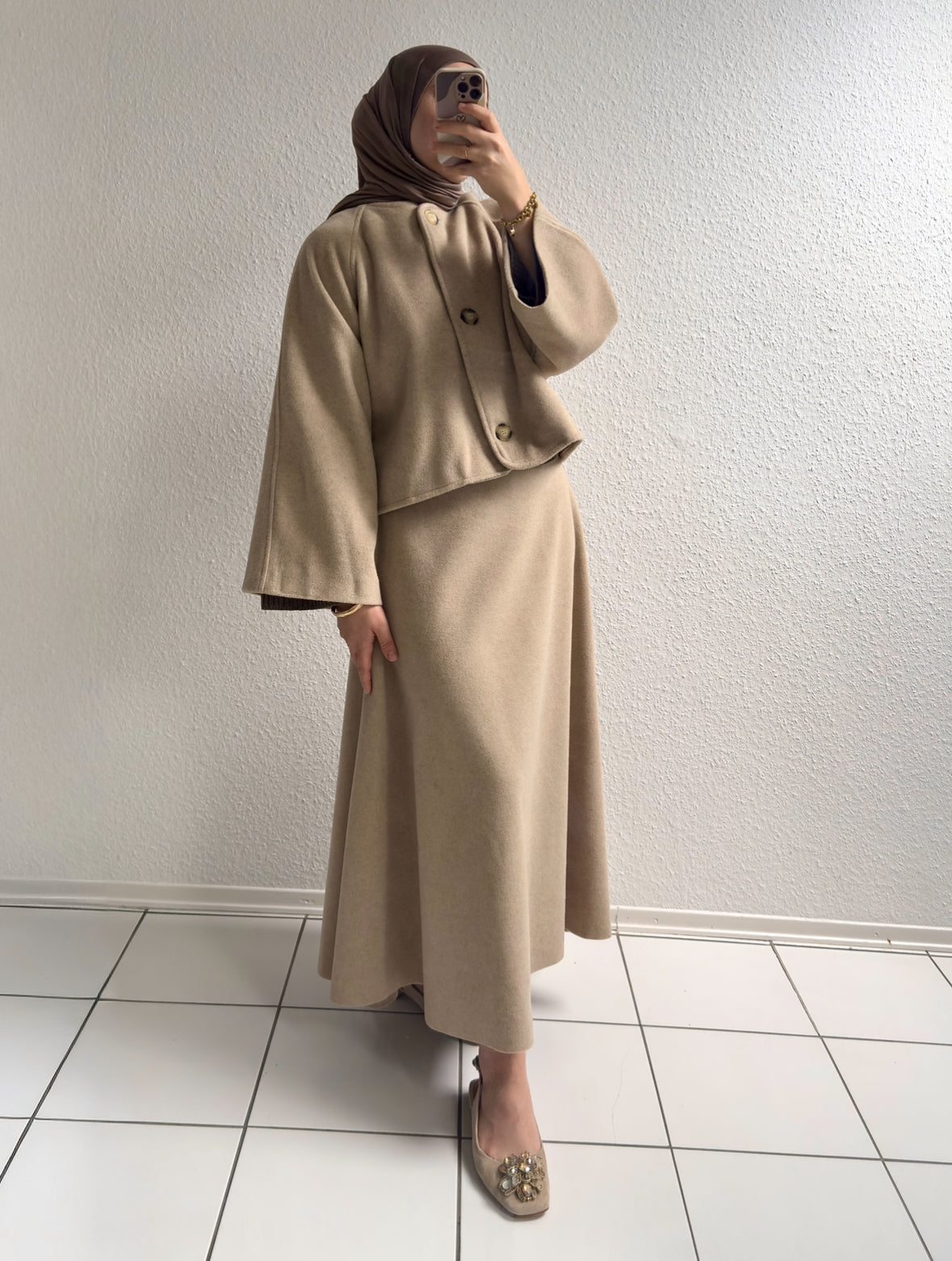 Premium Golden Zweiteiler - Beige