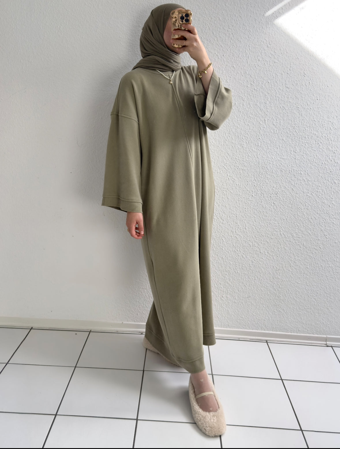 Mova Basic Kleid - Grün