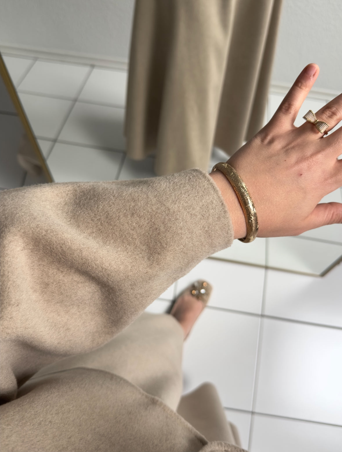 Premium Golden Zweiteiler - Beige