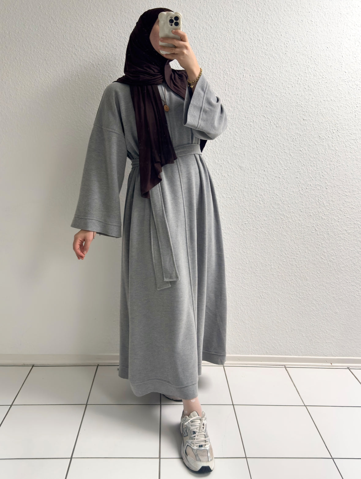 Mova Basic Kleid - Grau