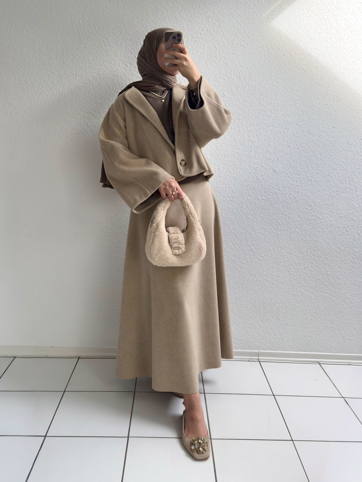 Premium Golden Zweiteiler - Beige