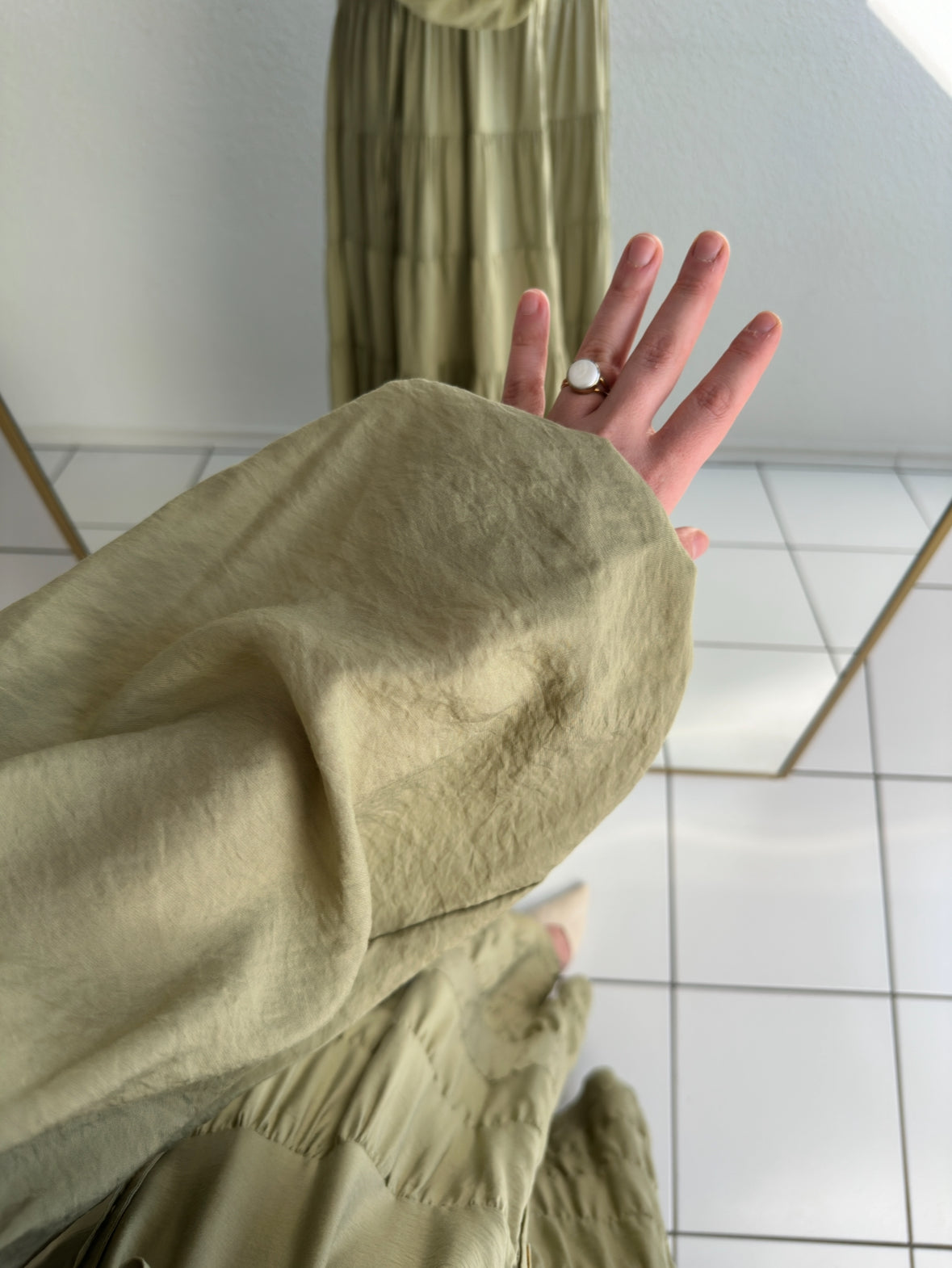 Amélie Kleid - Pistaziengrün