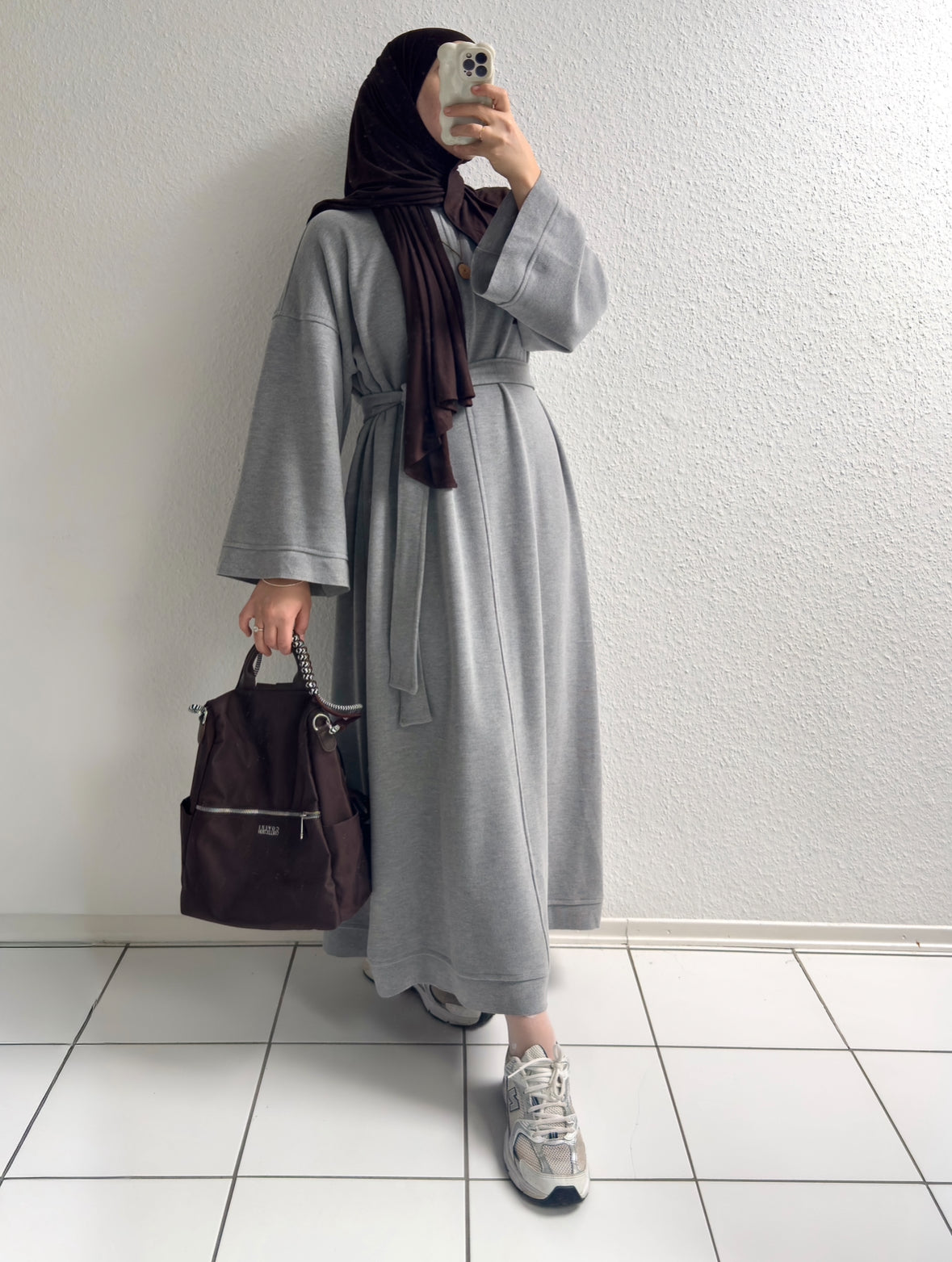 Mova Basic Kleid - Grau