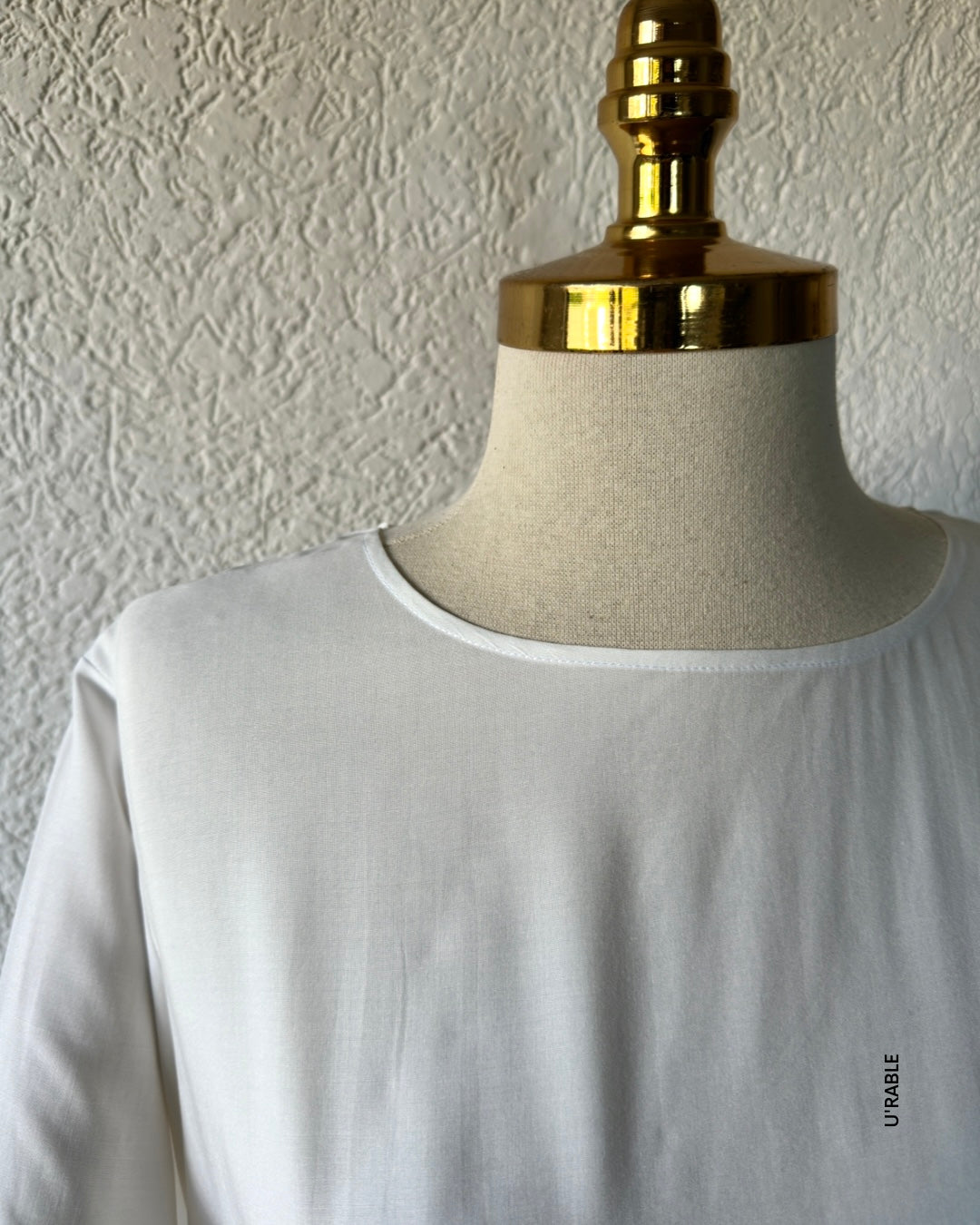 Uzunkollu Pamuklu Elbise Astarı-(Lange Ärmel Baumwolle Kleid Futter)