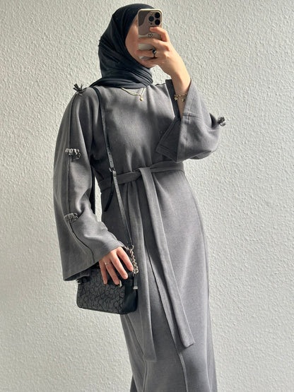 Bloom Kleid - Grau