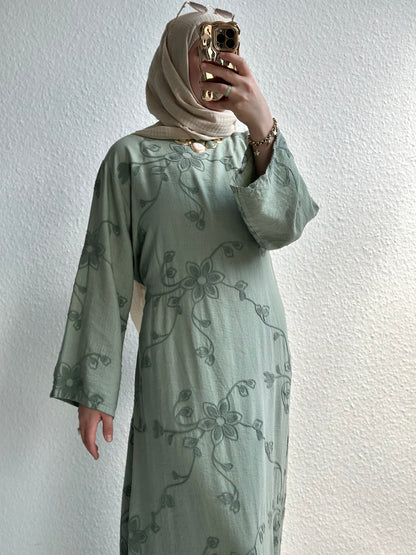 Viskose Blumenkleid - STD(36-44)