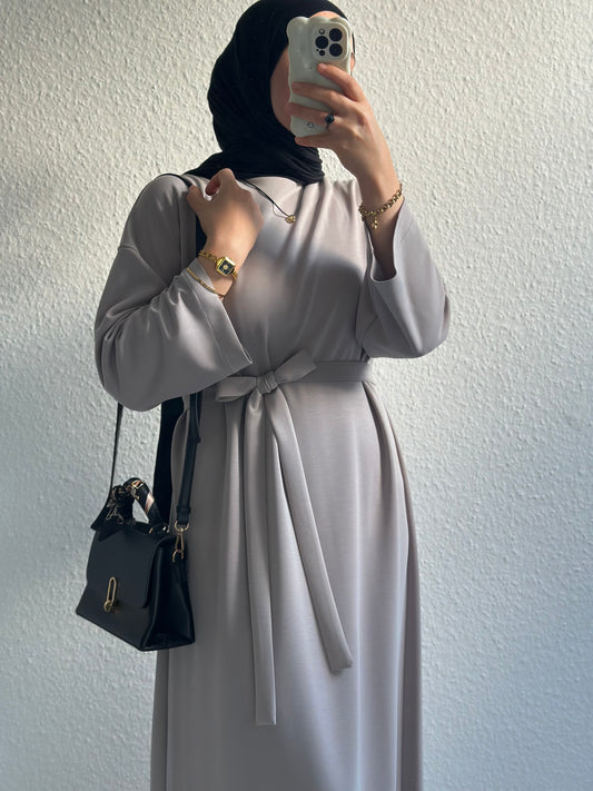 Modal Basic Kleid - Grau