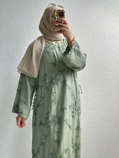 Viskose Blumenkleid - STD(36-44)
