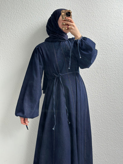 Cotton Jeans Kleid