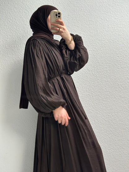 Lumière Kleid - Braun