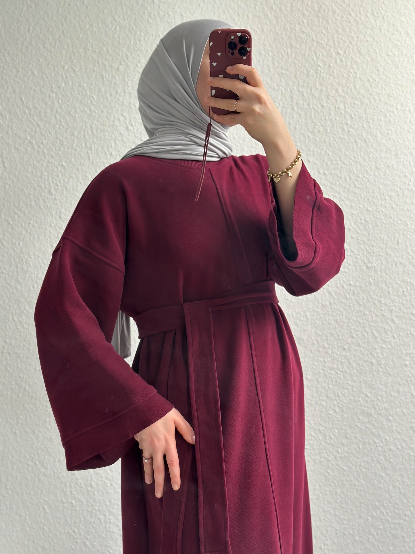 Mova Basic Kleid - Bordeaux