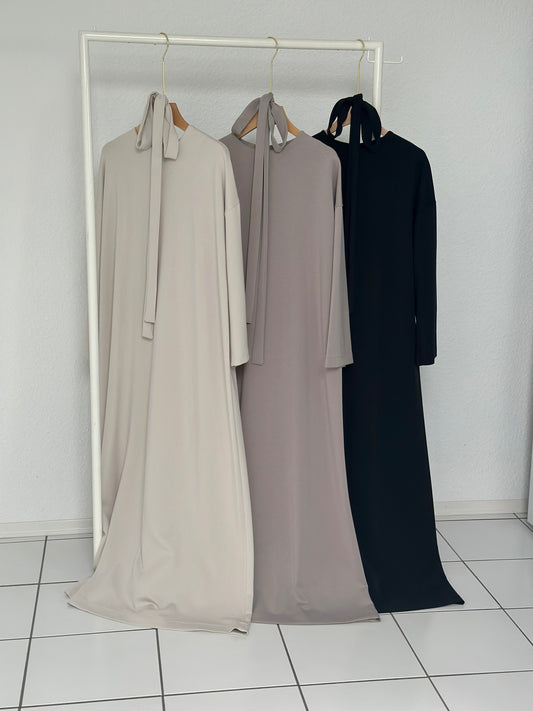 Modal Basic Kleid - Grau
