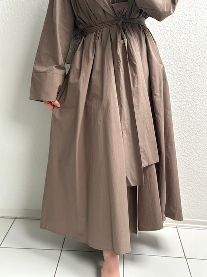 Cotton Abaya - Nerz