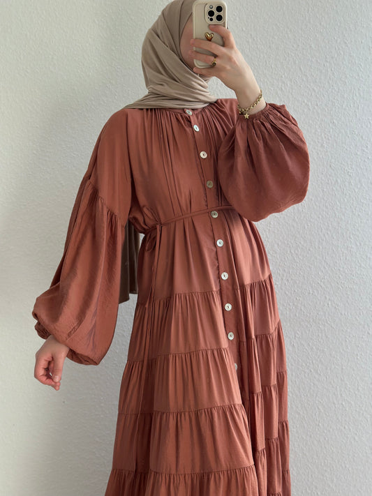 Amélie Kleid - Pfirsich