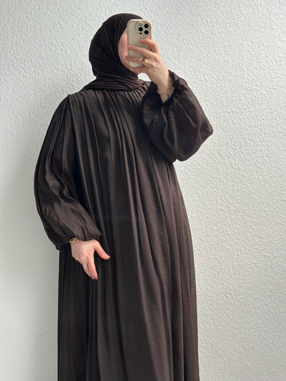 Lumière Kleid - Braun