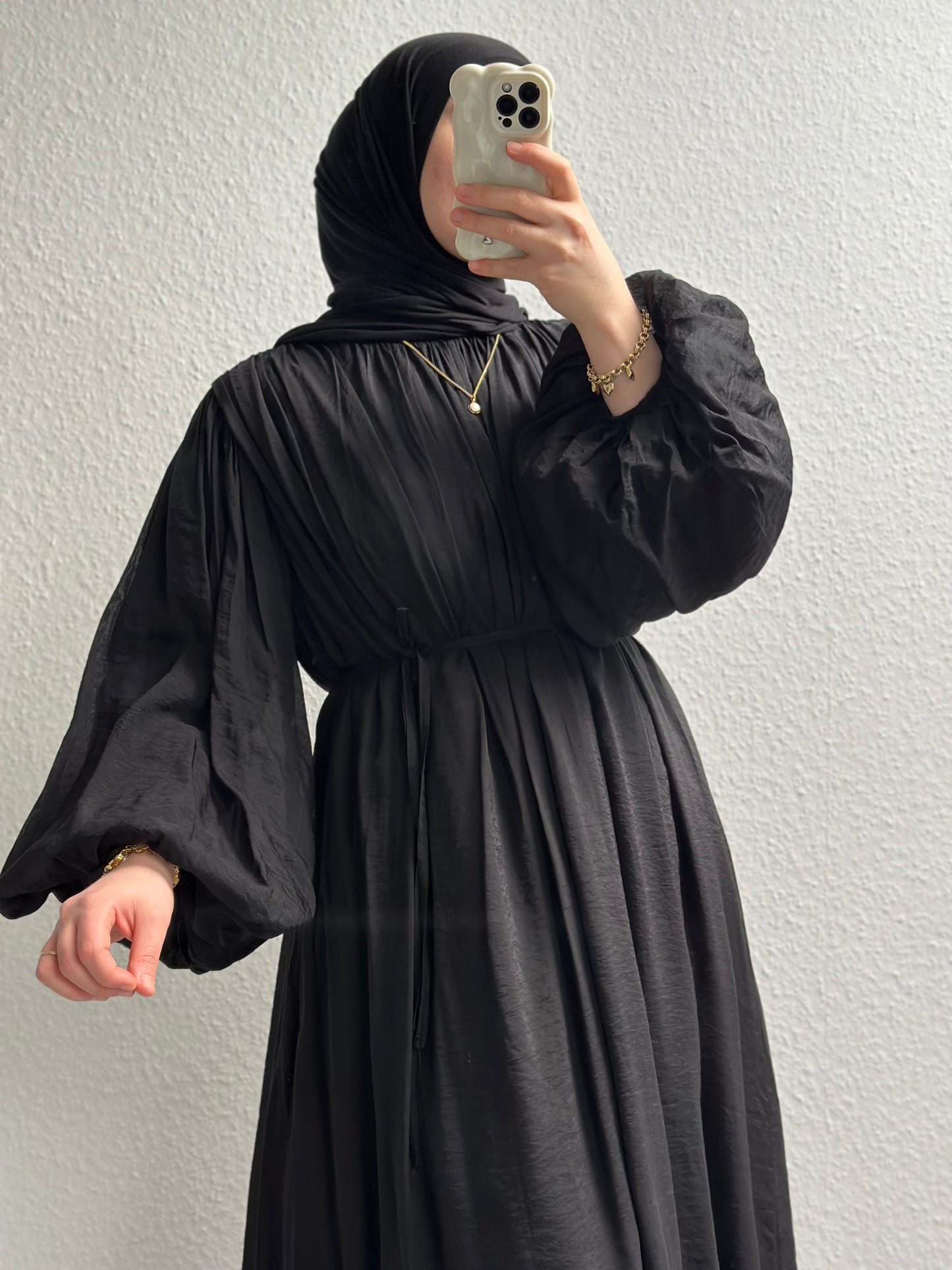 Lumière Kleid - Schwarz