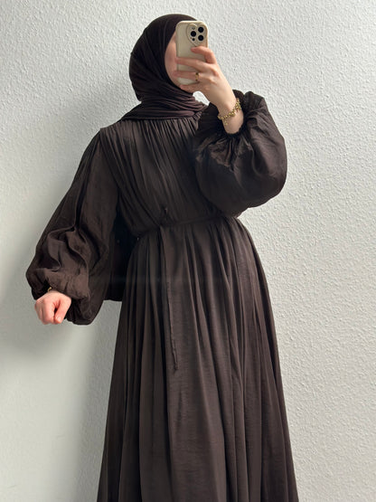 Lumière Kleid - Braun