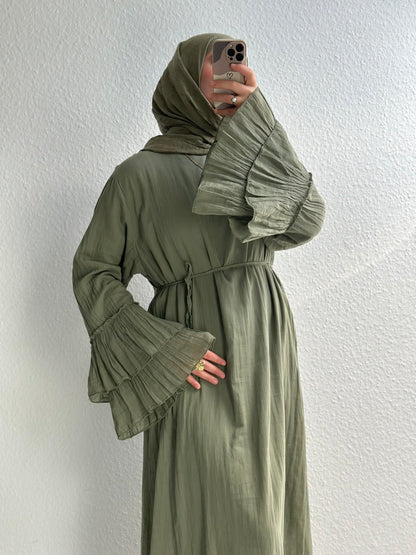Cotton Rosalie Kleid - Grün