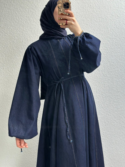 Cotton Jeans Kleid