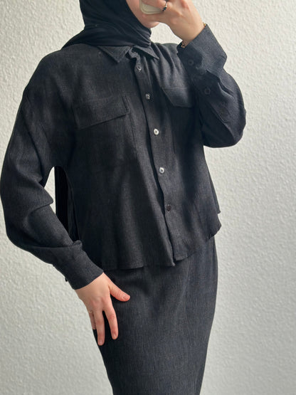 Élise Zweiteiler - Schwarz