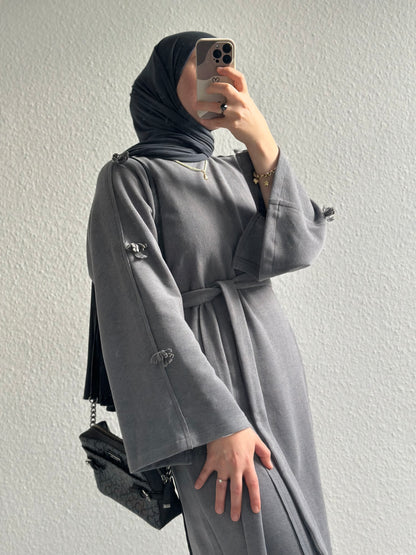 Bloom Kleid - Grau