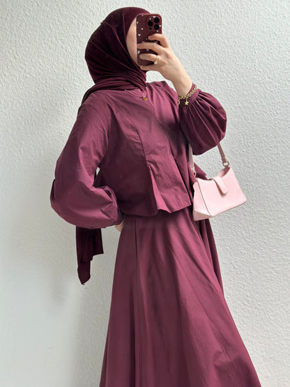 Rosaline Zweiteiler - Bordeaux