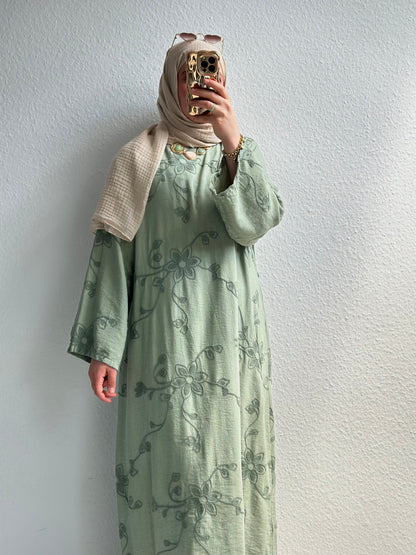 Viskose Blumenkleid - STD(36-44)