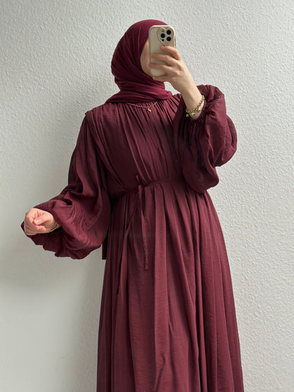 Lumière Kleid - Bordeaux