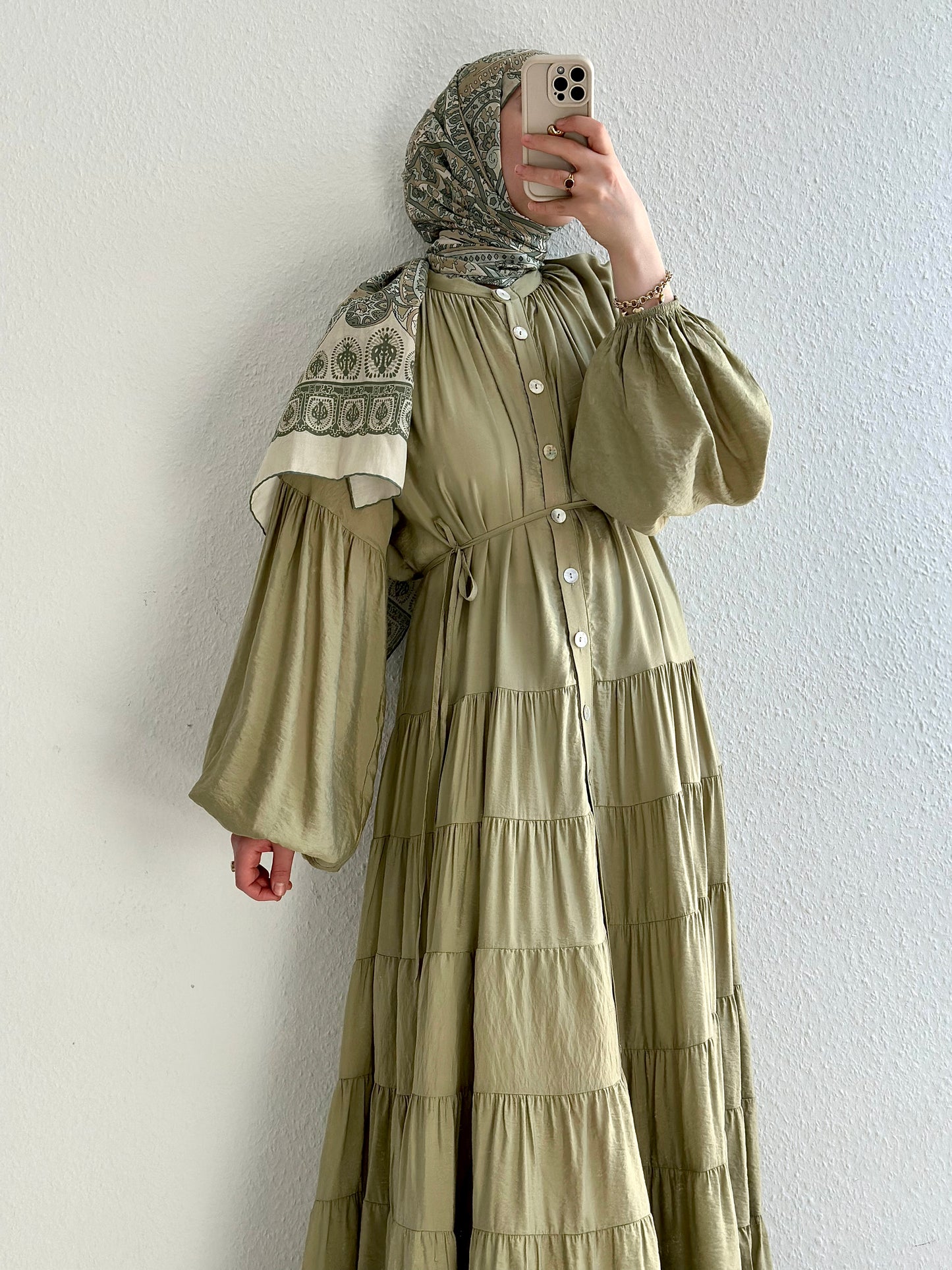 Amélie Kleid - Pistaziengrün