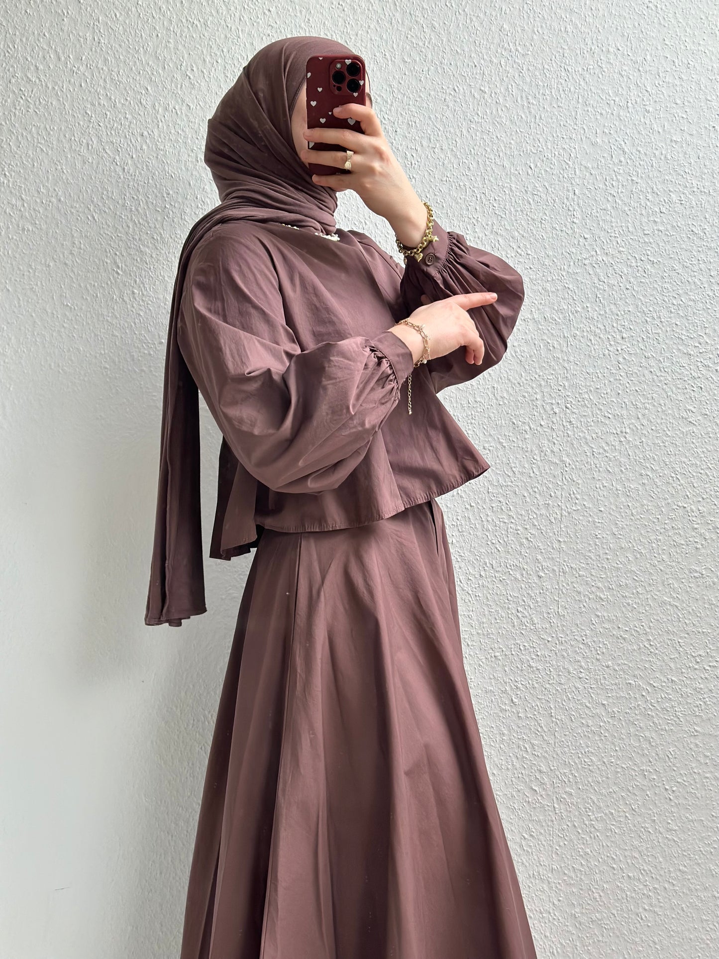 Rosaline Zweiteiler - Pflaume